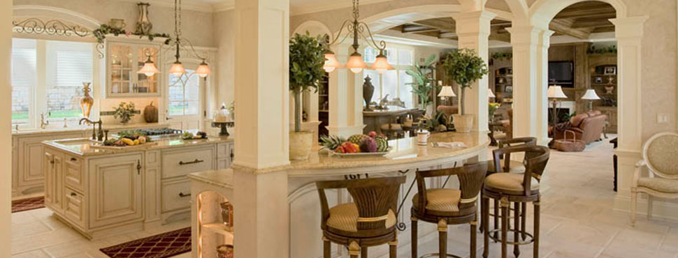 French Colonial Kitchen